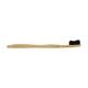 Purganics Bamboo Medium Toothbrush Adult - Black - Toothbrushes