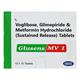 Glusens MV 1/500/0.2mg Tablet 10'S - Diabetes-Ant