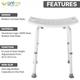 Entros Shower Bathing Chair Stool (SC6001) 1's - Health Monitors And Equipment