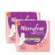 Worryfree Cottony Soft Ultrathin Sanitary Pad - XXL (Pack of 2 X 7's) - Sanitary Napkins