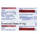 Anatero 1mg Tablet 10'S - Cancer Oncology-Hor