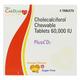PLUSS D3 ORANGE FLAVOUR 60K Chewable tablet 4's - Supplements-Vit