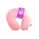 VIAGGI U Shape Feather Soft Microfibre Travel Neck Pillow - Light Pink - Pads And Pillows