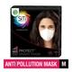 Dettol Siti Shield Air-Pollution Smart Mask - N95 (M) - Face Masks
