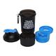GHC 3-Compartment Shaker Bottle - Blue 600 ml - Workout Essentials