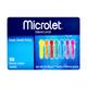 Microlet Coloured Lancets 100's - Blood Glucose Monitors/Strips