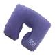 VIAGGI Inflatable C Shape Travel Neck Pillow - Blue - Pads And Pillows