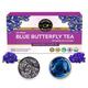 Teacurry Blue Butterfly Tea Bags - Blue Butterfly Flower 30's - Teas