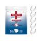 Tri-Activ 5 Layer Protective Face Mask with Ear Loop (Pack of 5) - Face Mask