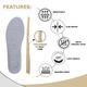 Dr Foot Odor Fighting Insoles Pair (S) 1's - Manicure & Pedicure Kits