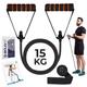 Boldfit Resistance Tube - 15kg 1's - Workout Essentials