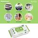 AroKleen Germ Protection Wipes (150 mm x 200 mm) (Pack of 12 x 48's) 1's - Facial Wipes & Tissues
