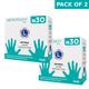 Ansell Micro Touch Nitrile Examination Gloves N30 (L) (Pack of 2 x 30's) - Gloves - S