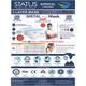 Status Surgical 3-Ply Face Mask with Nose Pin (Pack of 50) - Face Mask