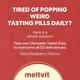 Meltvit Vitamin D3 2000 IU Cholecalciferol Chewable Tablets 120's - Multi-Vitamins