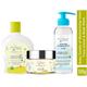 Donum Naturals Baby Combo (Moisturising Lotion 220 ml + Moisturising Cream 60 gm + Tear Free Shower Cream 220 ml) - Creams, Lotions & Oils