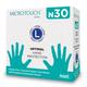 Ansell Micro Touch Nitrile N30 Examination Glove - Large 30's - Face Mask