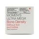 GNC Women's Ultra Mega Bone Density Timed Release Caplets 120's - Calcium And Minerals
