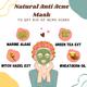 Vigini Natural Actives Foaming Face Toning Cleanser 150 ml + Acne Control Mask - Marine Algae 50 gm - Face Wash & Cleansers