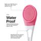 Vandelay Cleaner Brush Massager - Pink - Massagers