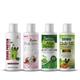 Zenius Protein Hair Shampoo 200 ml + Body Lotion for Extra Dry Skin 200 ml + Aloe Neem Face Wash 200 ml + Hair Oil 200 ml 1's - Personal Care (Ayush)