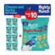 Slurrp Farm Mighty Puff Snacks - Cheese & Herbs Flavour (Pack of 10) - Nutritional Bars