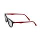 Vision Express 49070 Black Oval Eyeglasses (Including Anti-Reflective Coating Lens) 1's - Wearables Eye Glasses