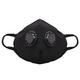 Smog Guard N99 Face Mask With Two Valves (L) - Black (Pack of 1) - Face Mask