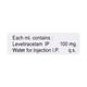 LEVENIG 100 Injection 1's - Epilepsy/Convulsion-Ant