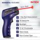 Intex Thermobeam Infrared Thermometer with Laser Beam - Thermometer & Oximeter