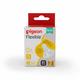 Pigeon Flexible Slim Neck Round Hole 0+ Months Peristaltic Nipple (S) 3's - Feeding & Nursing