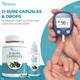 Herbal Max D-Sure Kit Diabetic Care Kit (D Sure Capsule 60's + D Sure Drops (Pack of 4 x 50 ml)) - Diabetes (Fitness)