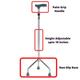 Be Safe Forever Walking Stick 3 Leg - Grey - Walker & Walking Stick