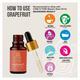 Core & Pure Grade A Essential Oil - Grapefruit 12 ml - Essential Oils