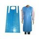 Medi Karma Disposable Plastic Waterproof Apron (Half Gown) (HG-100) (Pack of 100) - Surgical Consumable