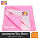 BeyBee Baby Care Waterproof Bed Protector Sheet - Pink (L) 1's - Baby Bedding