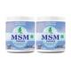 Mint Veda MSM Powder (Pack of 2 x 200 gm) - Calcium And Minerals