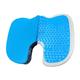 VIAGGI Coccyx Orthopedic Memory Foam Cooling Gel Seat Cushion - Grey - Pads And Pillows