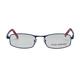 Vision Express 12004 Blue Rectangle Eyeglasses (Including UV Blue Lens) 1's - Wearables Eye Glasses