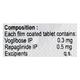 Volga R 0.5/0.3mg Tablet 10'S - Diabetes-Ant