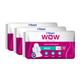 VWash WOW Ultra Thin Sanitary Pad - Maxi (Pack of 3 x 16's) - Sanitary Napkins