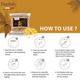 Depilah Brazilian Hot Film Wax - Gold 500 gm - Hair Removal Accessories