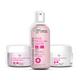 CGG Cosmetics Rose Water Kit (24H Moisture Lock Cream 150 gm + Cleansing Micellar Water 300 ml + Daily Cleansing Face Pads 50's) - Face Wash & Cleansers
