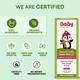 Baby Organo Ayurvedic Eucalyptus Oil Natural Cold Relief Roll-on 40 ml - Balms & Rubs
