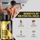 MuscleBlaze Fish Oil Gold Capsule 60's - Omega Fish Oil Fatty Acids