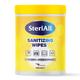 SteriAll Sanitizing Wipes (Pack of 2 x 50's) - Hand Sanitizer