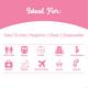 Sannap Stand and Pee Disposable Female Urine Director for Women -10's - Intimate Care
