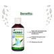 Dr.Vaidya's Herbo Cleanse Plus Herbal Hand Sanitizer Liquid (Pack of 2 x 200 ml) - Hand Sanitizer