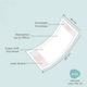 Pee Safe Disposable Maternity Pads (XXXL) 8's - Sanitary Napkins