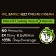 Garnier Black Naturals Oil-Enriched Cream Colour - Deep Black (20 ml + 20 gm) - Crème